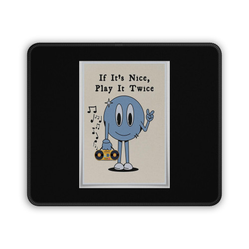 Szong Retro Beige Music Canvas Posters Mouse Pad