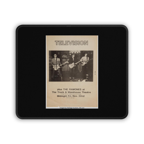Television The Ramones 1974 New York City Concert Mouse Pad
