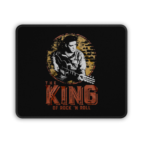Elvis Presley Us Army The King Of Rock N Roll Mouse Pad