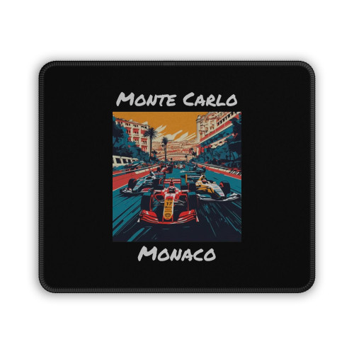 F1 Monaco Grand Prix Drive To Survive Mouse Pad