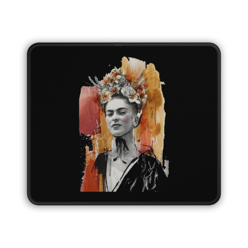 Frida Kahlo Super Cool Mouse Pad