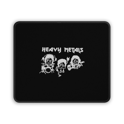 Heavy Metal Drum Guitar Mouse Pad
