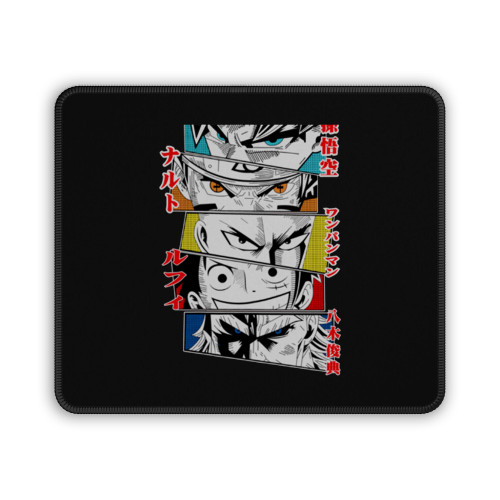 Hero Eyes Anime Mouse Pad