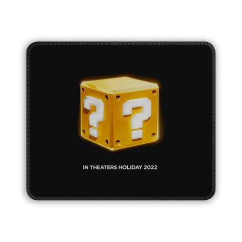 Untitled Box Question Mark Super Mario And Luigi Bros Movie Mouse Pad