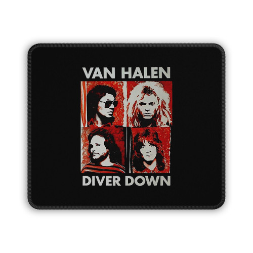 Van Halen Logo Diver Down Mouse Pad