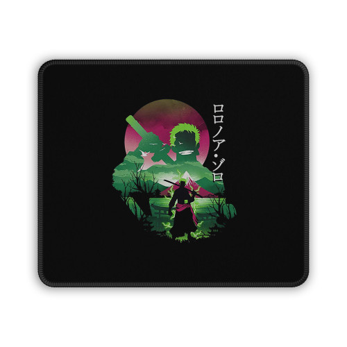 Vintage Roronoa Zoro One Piece Mouse Pad