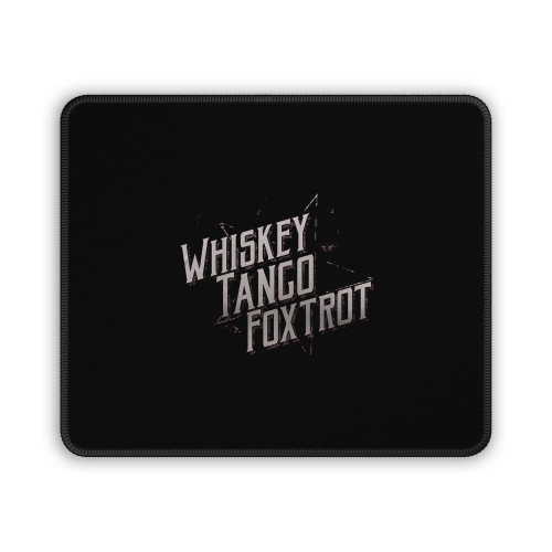 Wtf Whiskey Tango Foxtrot Mouse Pad