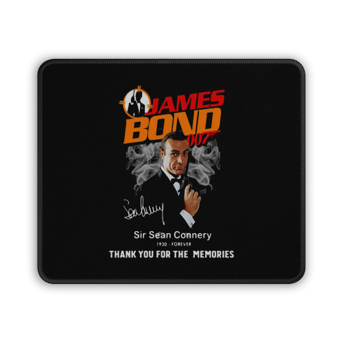 In Memory Of Sean Connery James Bond Mouse Pad