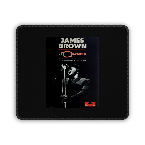 James Brown Very Rare 1967 Paris Olympia Concert Mouse Pad