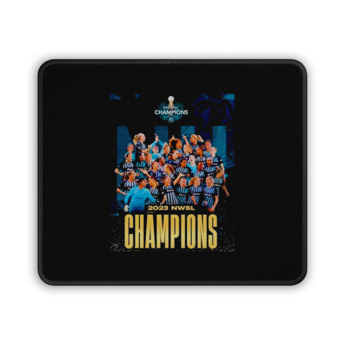 Jersey Sky Blue 2023 Nwsl Champions Mouse Pad
