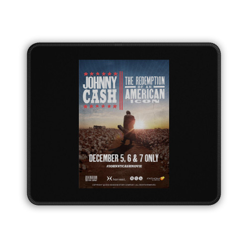 Johnny Cash The Redemption Of An American Icon 2022  Mouse Pad