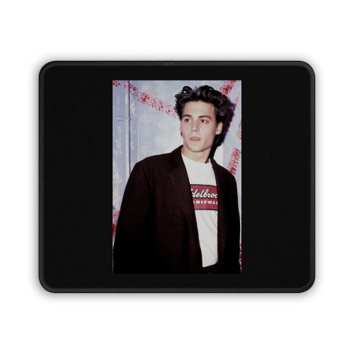 Johnny Depp 90S Candid Vintage Mouse Pad