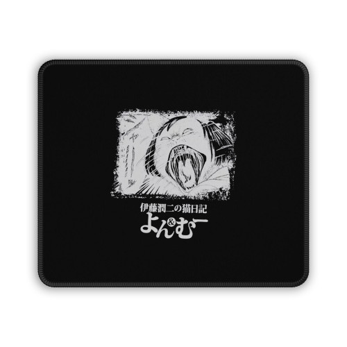 Junji Ito's Cat Diary Yon & Mu Scream Mouse Pad
