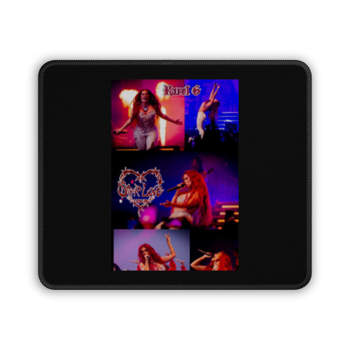 Karol G Strip Love Tour Collage Mouse Pad