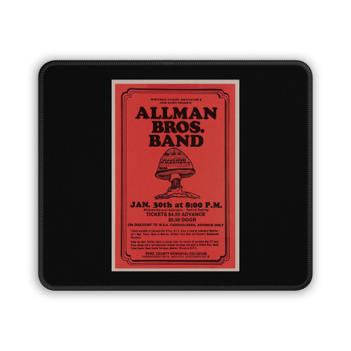 The Allman Brothers Band Original Concert Mouse Pad