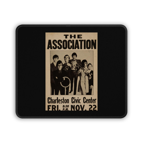 The Association 1968 Charlesto Wv Concert Mouse Pad