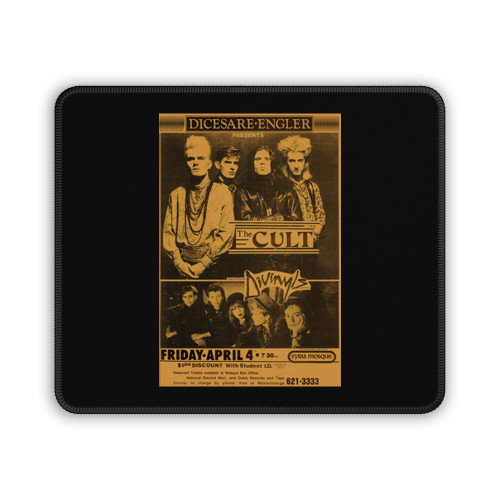 The Cult Dicesare Engler Mouse Pad
