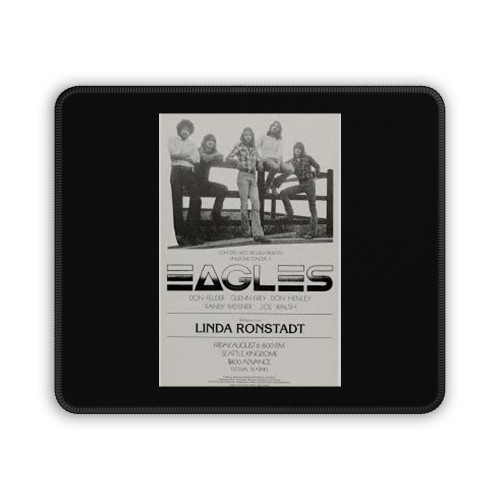 The Eagles Linda Ronstadt 1976 Seattle Kingdome Concert Mouse Pad