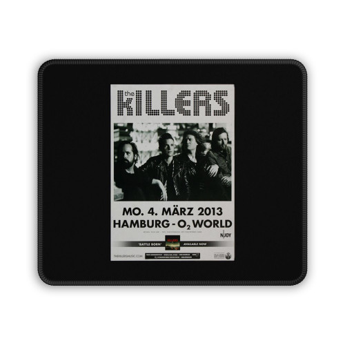 The Killers Battle Born Hamburg 2013 Mouse Pad