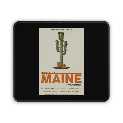 The Maine The Technicolors An 8123 Holiday Tour 2015 Flagstaff Concert 2 Mouse Pad