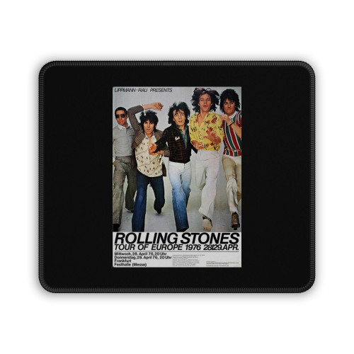 The Rolling Stones Black And Blue Frankfurt 1976 Mouse Pad