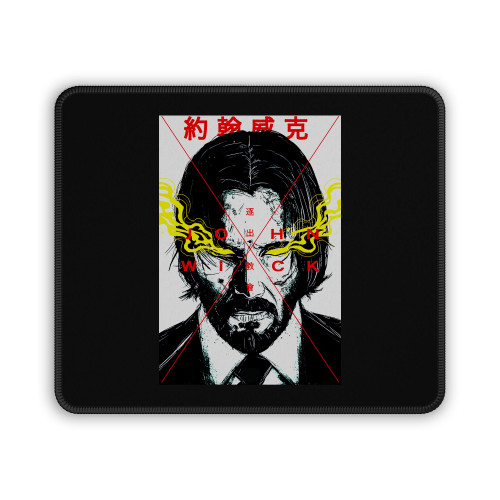 John Wick Poster Art Mouse Pad
