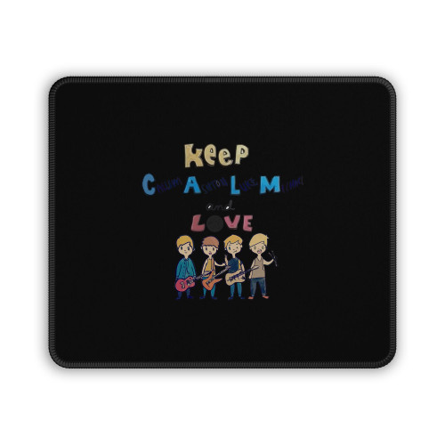 Keep Calum Ashton Luke Michael And Love 5 Second Of Summer Mouse Pad