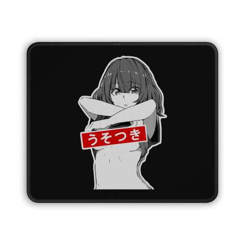 Lewd Anime Conduct Ahegao Hentai Anime Japan Funny Mouse Pad