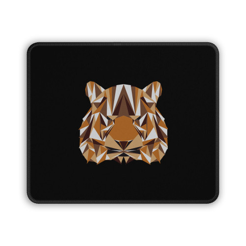 Lion Made From Triangles Mouse Pad