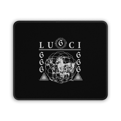 Lucifer Morningstar Six Six Six Mouse Pad