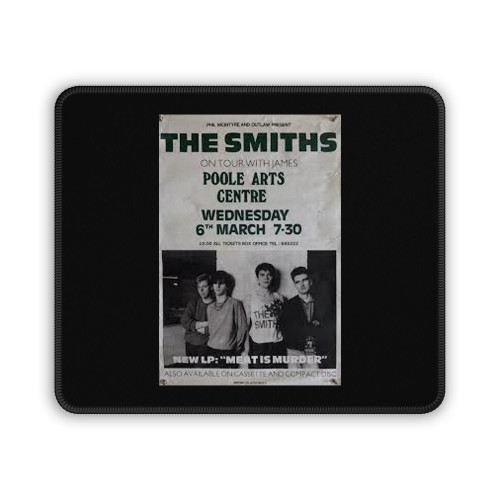 The Smiths On Tour With James Poole Mouse Pad