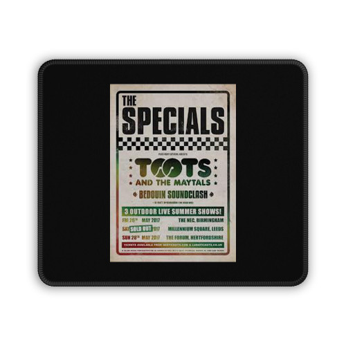 The Specials Toots And The Maytals Leeds 2017 Mouse Pad
