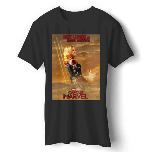 Captain Marvel Brie Larson Man's T-Shirt