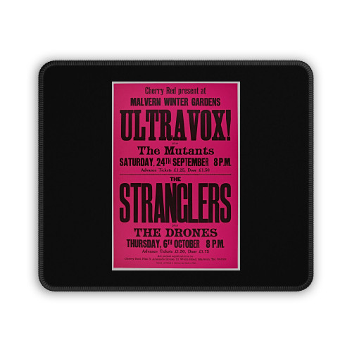 The Stranglers At Malvern Winter Gardens 1977 Mouse Pad