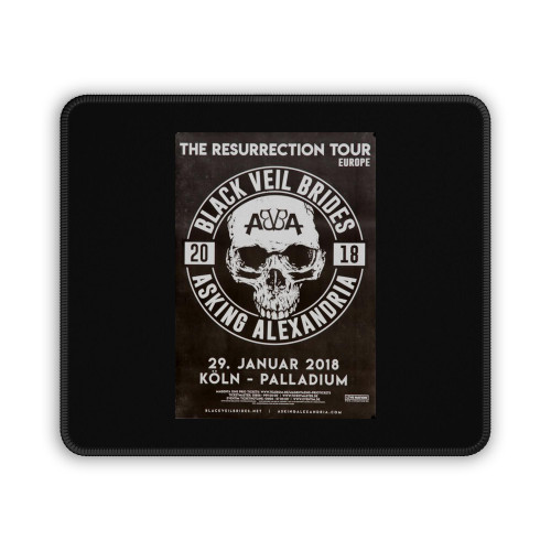 Black Veil Birdes The Resurrection Koln 2018 Mouse Pad