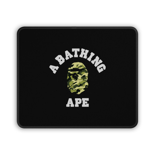A Bathing Ape Bape Camo Mouse Pad