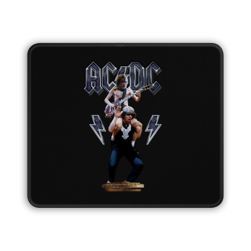 Acdc Angus And Brian Hoodie Mouse Pad