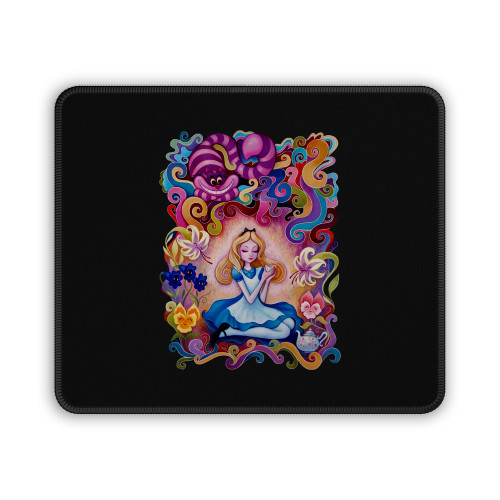 Alice Through The Looking Glass Art Mouse Pad