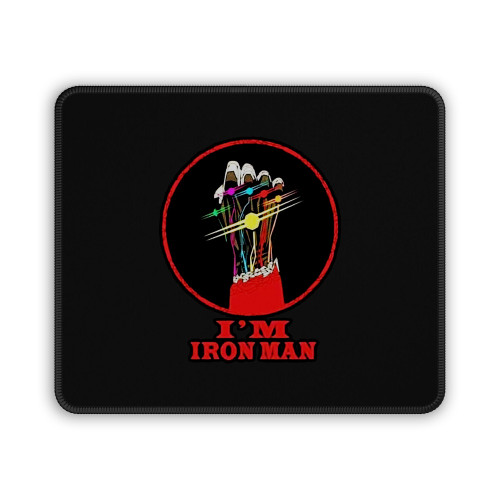 Avengers Endgame I Am Iron Man Art Mouse Pad