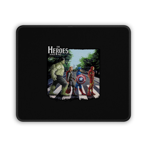 Avengers The Heroes Road To Abbey Mouse Pad