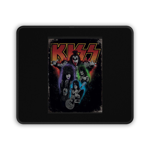 Kiss Rock Band Tin Sign Poster Mouse Pad Kiss Rock Band Tin Sign Poster Mouse Pad
