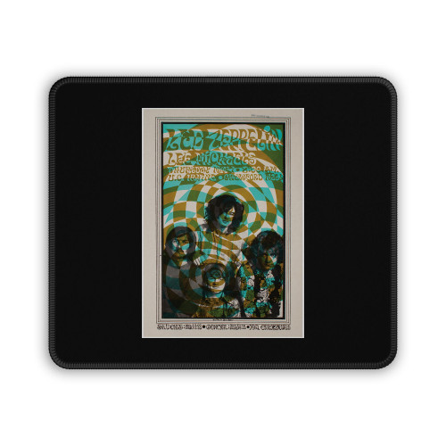 Led Zeppelin 1969 Crawford Hall Mouse Pad