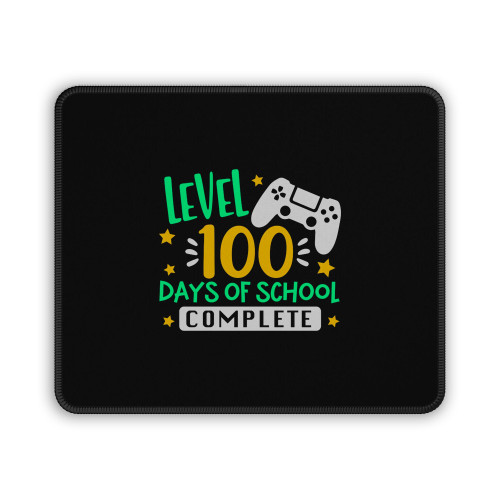 Level 100 Days Of School Complete Mouse Pad
