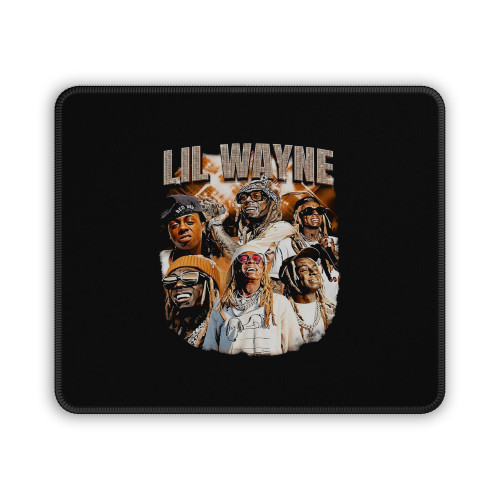 Lil Wayne Vintage Rapper Mouse Pad