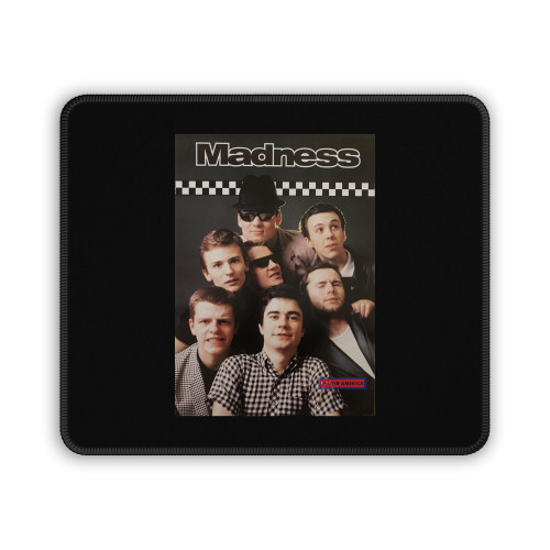 Madness Rock Band Vintage Poster Mouse Pad