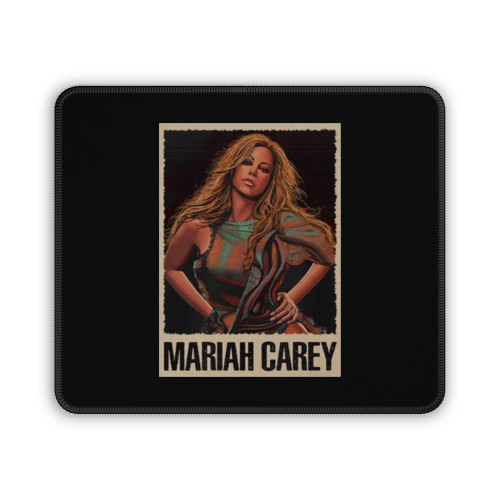 Mariah Careys Musical Odyssey Evolving Through Frames Mouse Pad