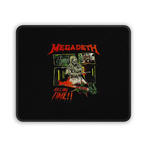Megadeth Australia Tour 2023 Killing Time Mouse Pad Megadeth Australia Tour 2023 Killing Time Mouse Pad