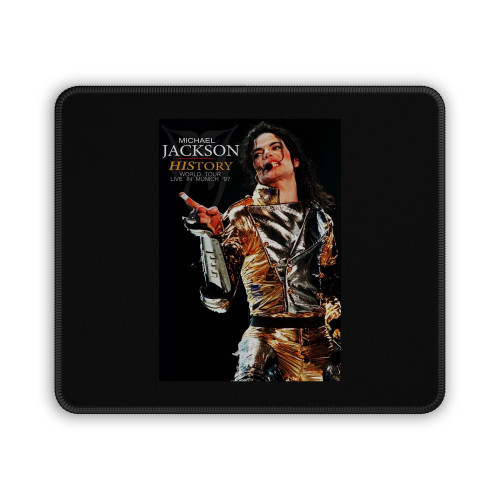 Michael Jackson History Tour Live In Munich 1997 Photo Posters Mouse Pad