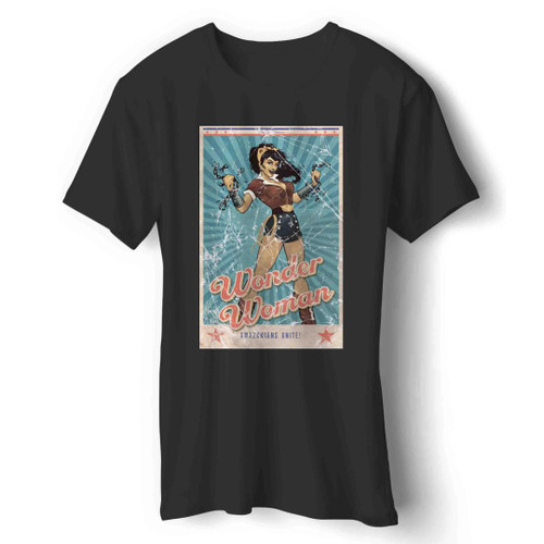 Bombshells Wonder Woman Cover Man's T-Shirt Bombshells Wonder Woman Cover Man's T-Shirt
