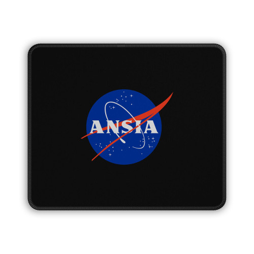 Nasa Ansia Logo Mouse Pad